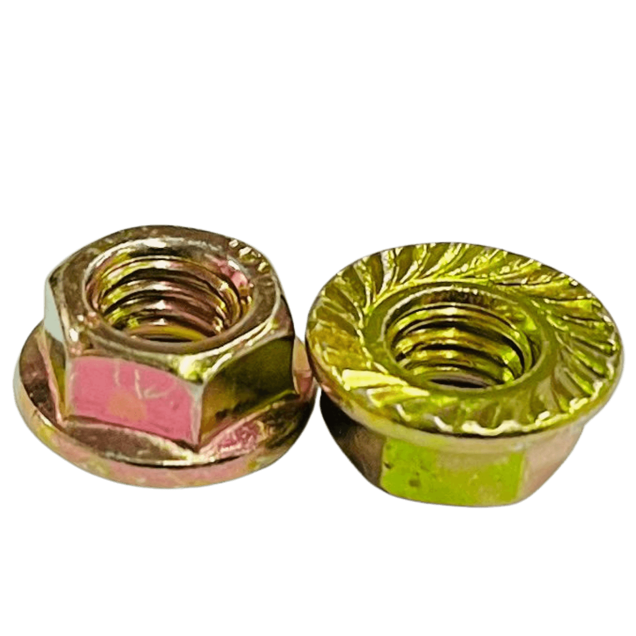 PORCA SEXTAVADA FLANGE SERRILHADA MA CH-10MM 6MM